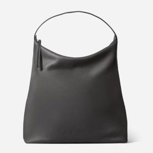 Everlane Boss Bag Black Pebbled Leather